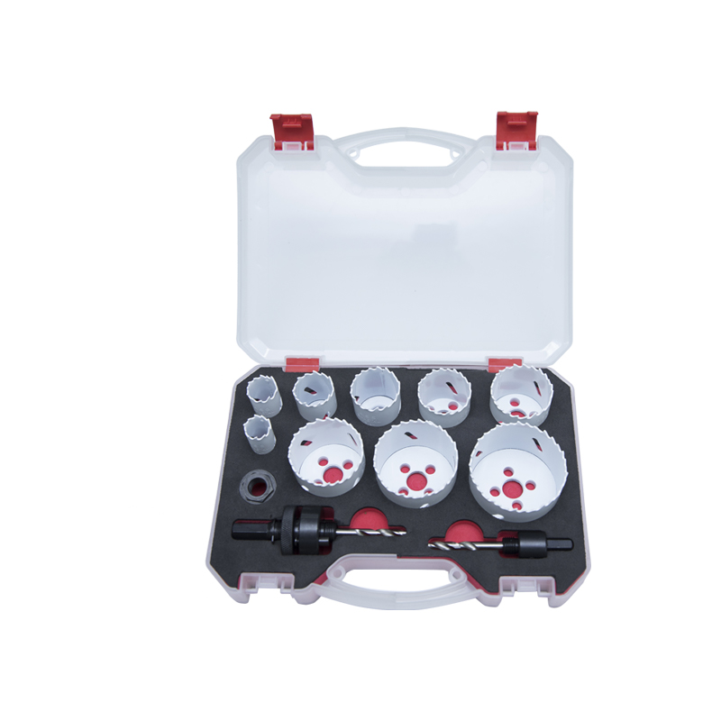 12pc Bi-metal Hole Saw Kit