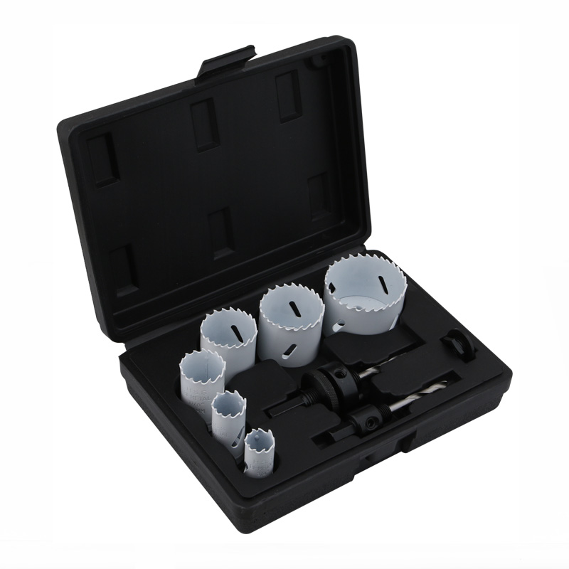 9pc Bi-metal Hole Saw Kit (22-64mm)