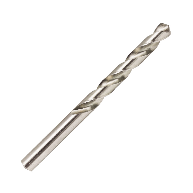 White HSS Twist Drill Bit